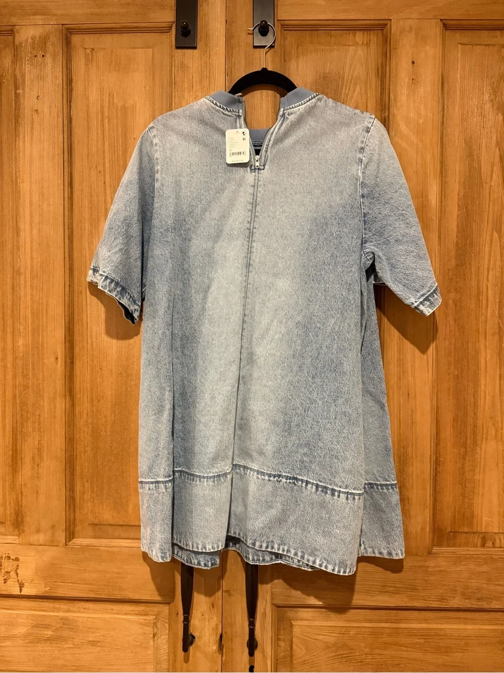 NWT Free People Harlow Mini Denim Dress